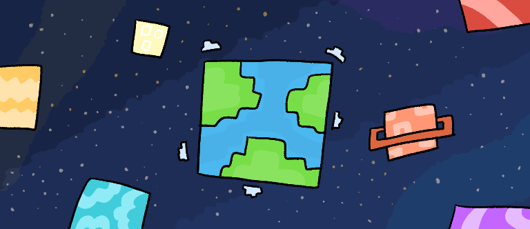 Voxel galaxy